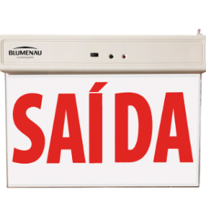Placa de saída LED - 1 Face - Vermelha