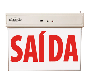 Placa de saída LED - 1 Face - Vermelha